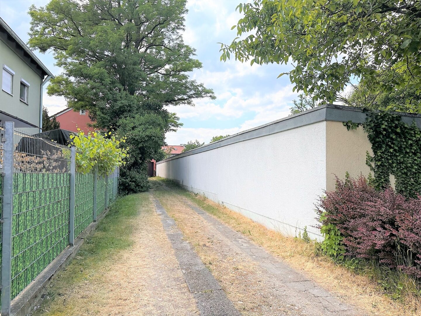Einfahrt zum Haus