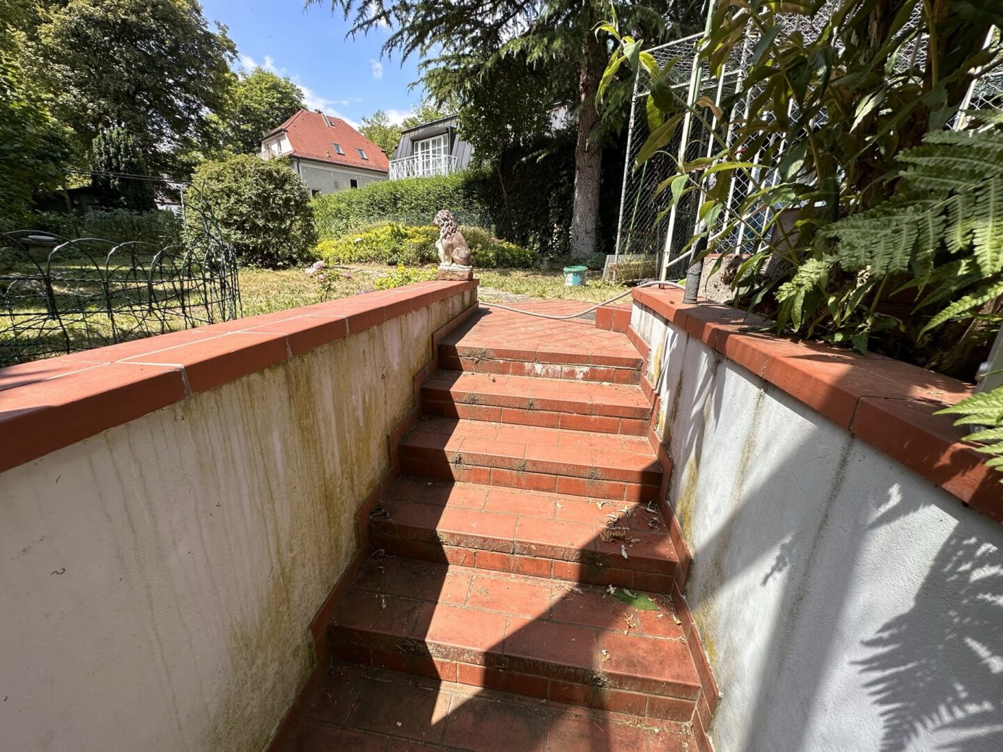 Treppe zum Souterrain