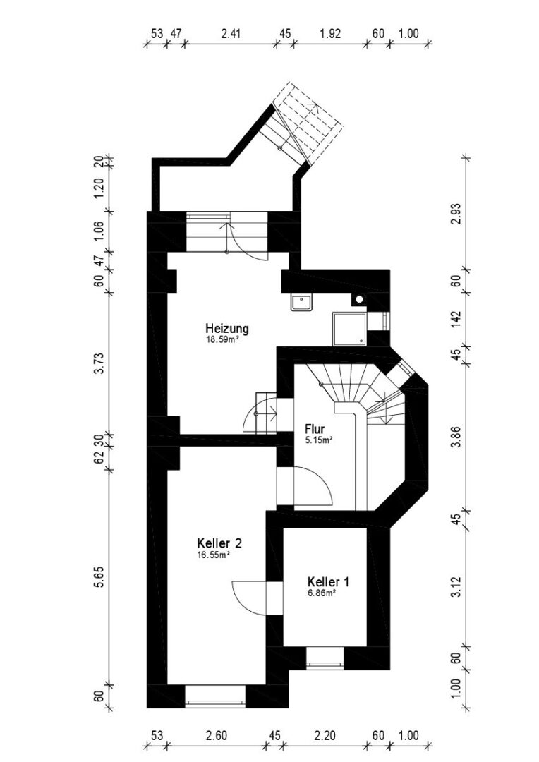 Grundriss Untergschoß-001