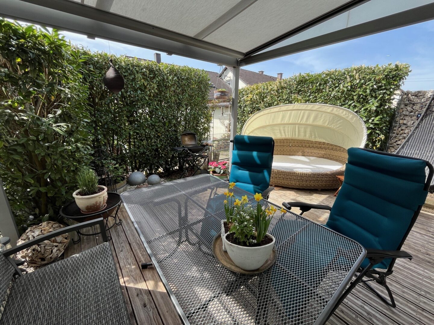 Terrasse mit Grill