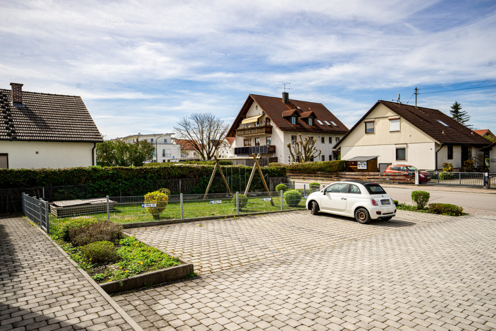 Impression vor dem Haus