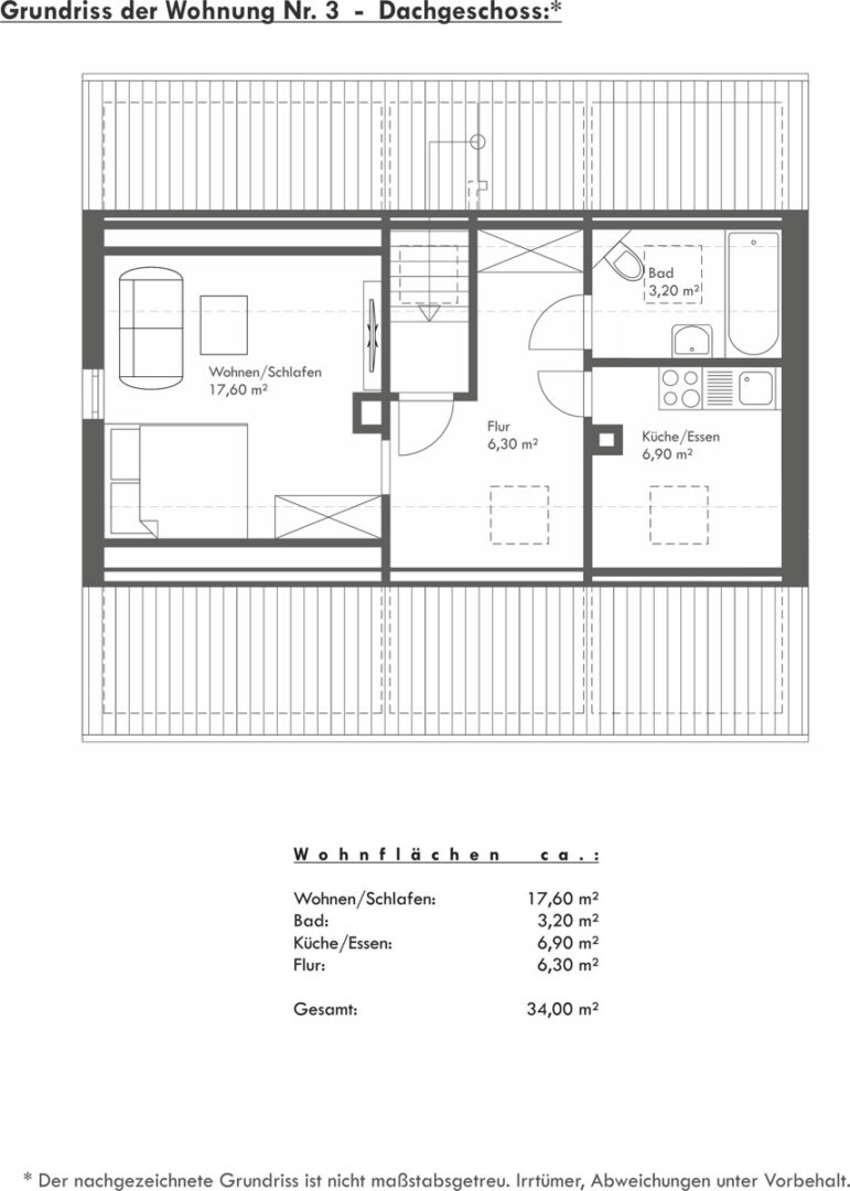Grundriss Dachgeschoß