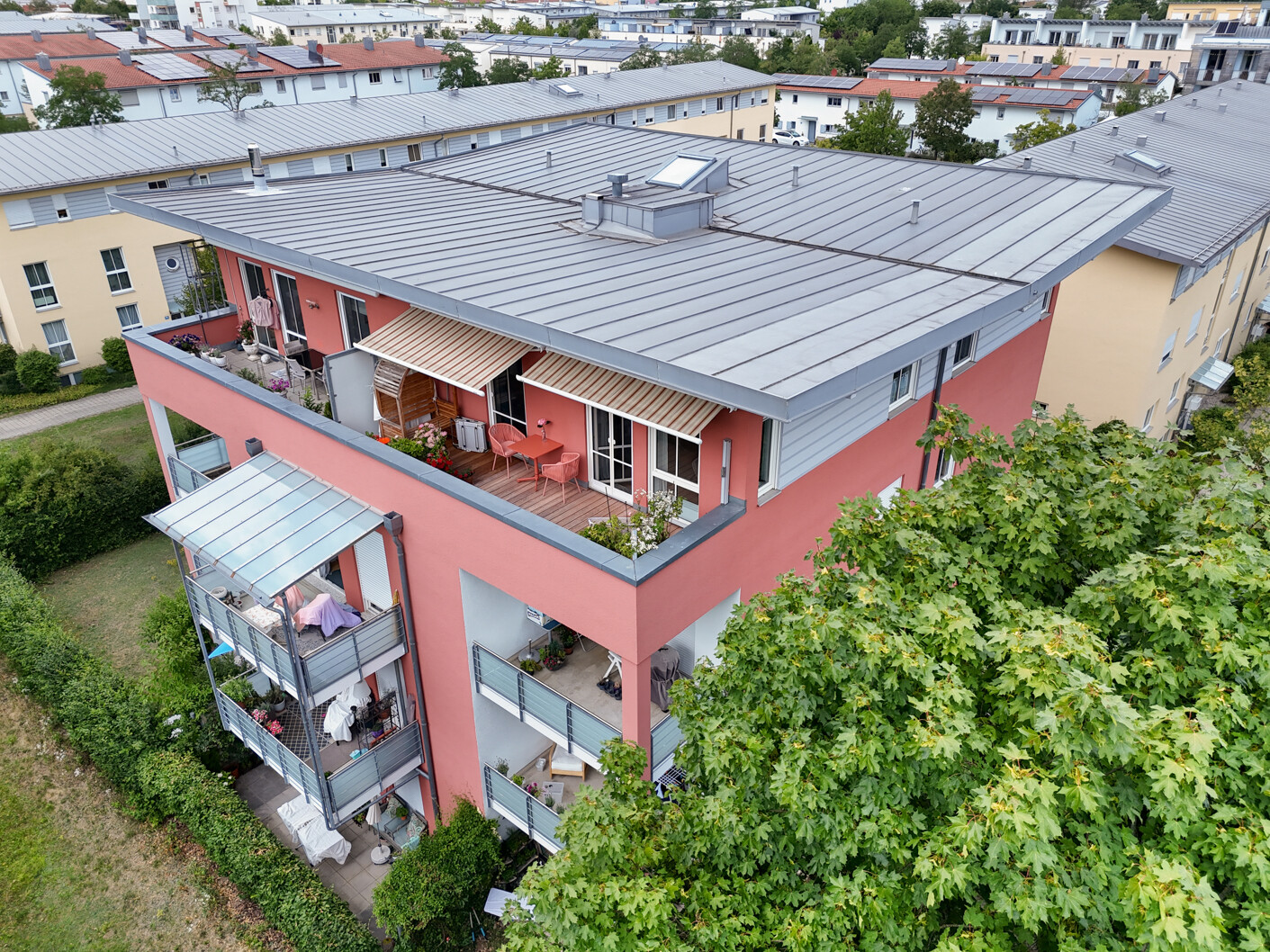 Ansicht Dachterrasse