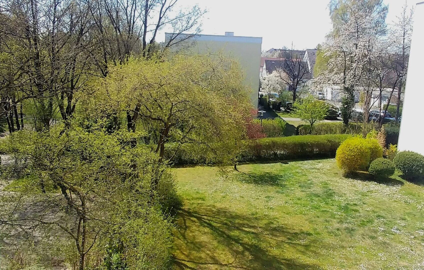 Aussicht vom Balkon