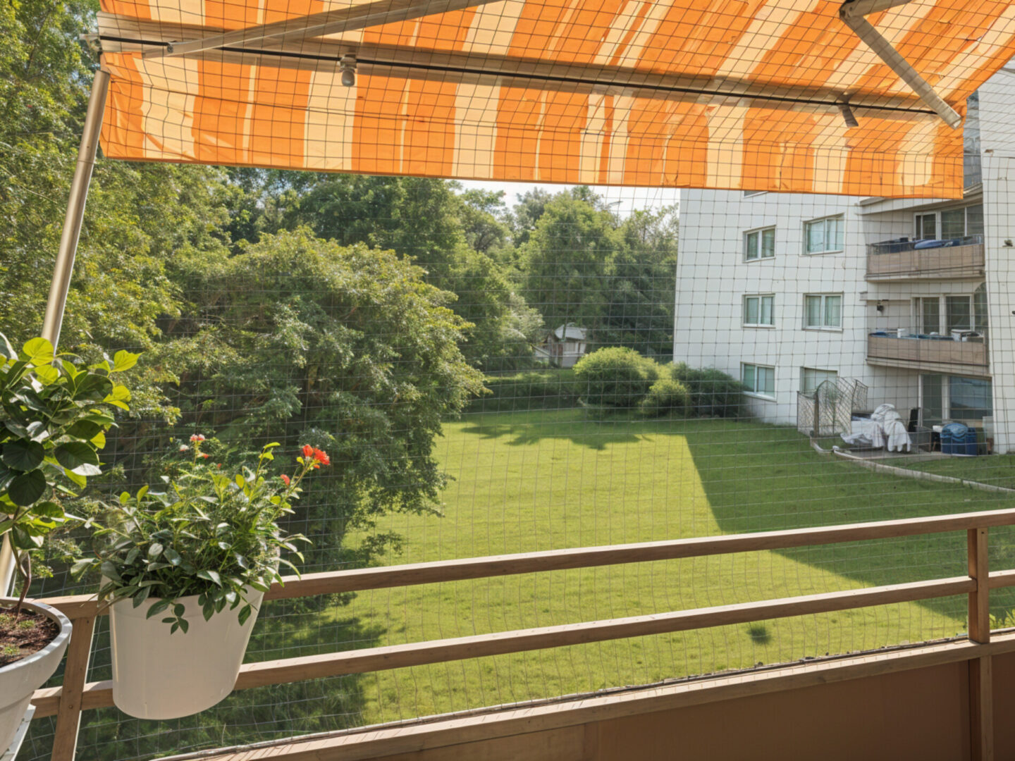 Westbalkon vor Sanierung
